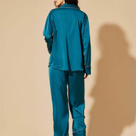 Ulivary Lapel Pajama Set 3 Pcs