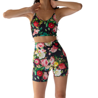 Gianine MISHA FLORAL Scrunch Activewear Shorts