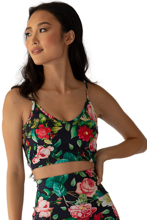 Gianine PAXTON FLORAL Activewear Tank