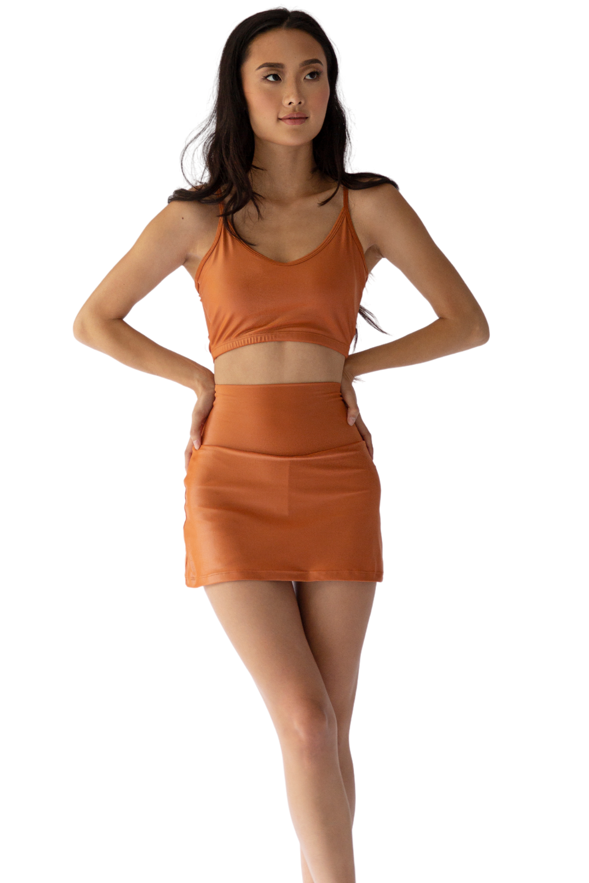 Gianine AVA PUMPKIN Activewear Skort