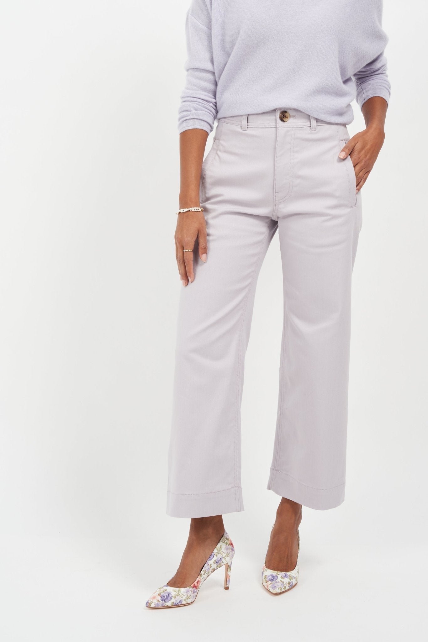 Joan Oloff Deborah 2.0 Floral Luxury Kid Nappa