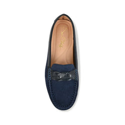 Joan Oloff Piper Navy Nubuck/Navy Leather
