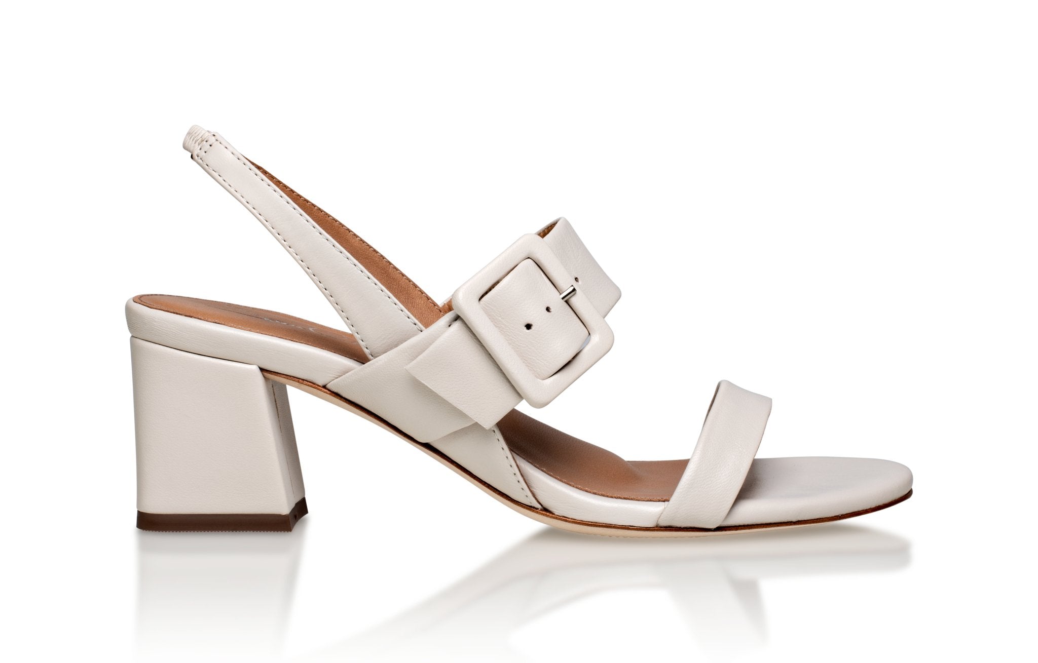 Joan Oloff Greyson Off White Luxury Kid Nappa