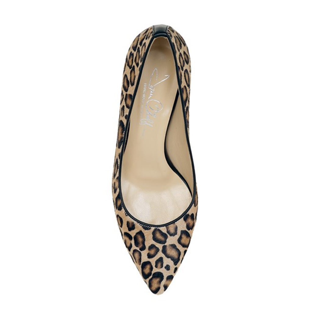 Joan Oloff Callie Leopard Hair Calf