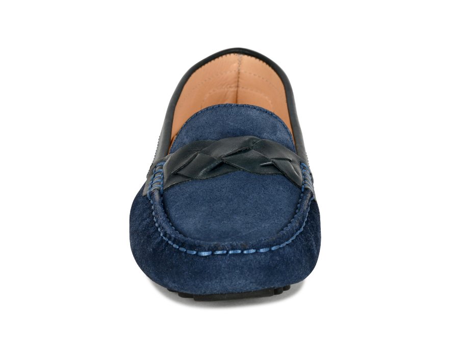 Joan Oloff Piper Navy Nubuck/Navy Leather