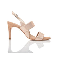 Joan Oloff Fortune  Fawn Shimmer Suede