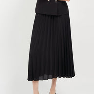 Joan Oloff Deborah Black Kid Suede
