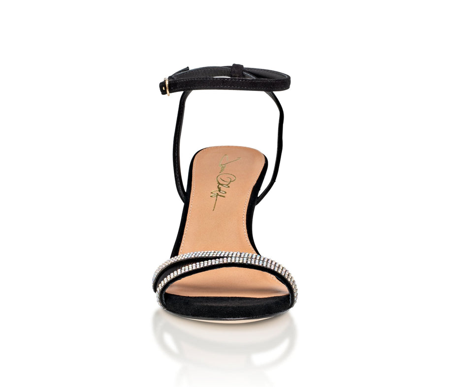 Joan Oloff Fame Black Kid Suede
