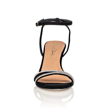 Joan Oloff Fame Black Kid Suede