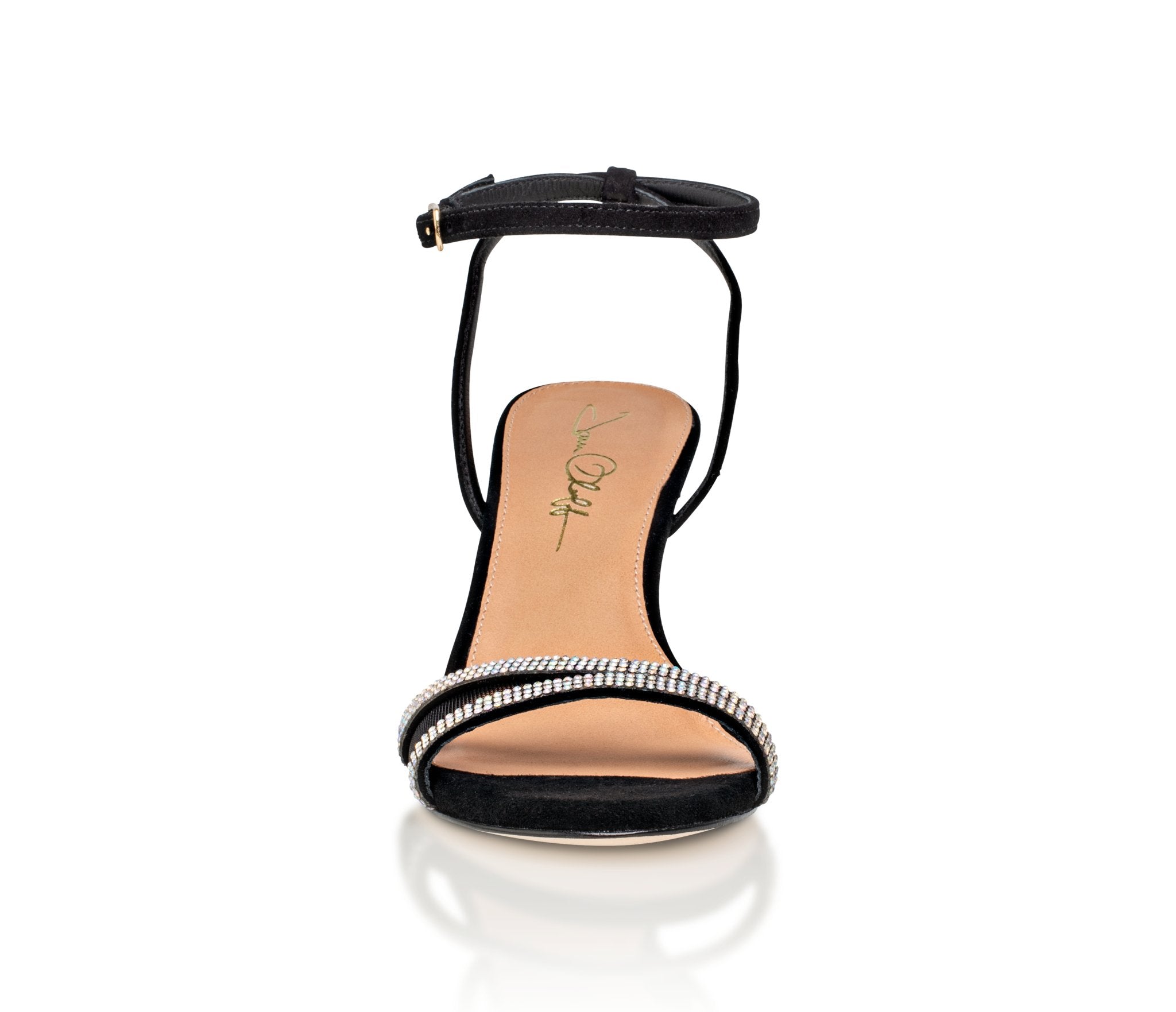 Joan Oloff Fame Black Kid Suede