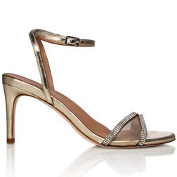 Joan Oloff Fame Gold Metallic Luxury Kid Nappa