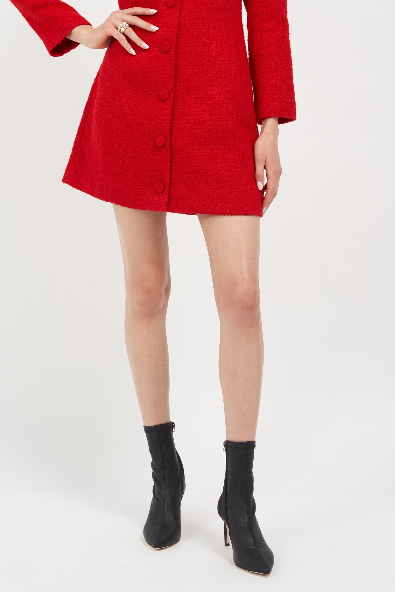 Joan Oloff Dakota Luxury Stretch Bootie