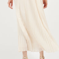 Joan Oloff Desiree Gold / Off White Nappa