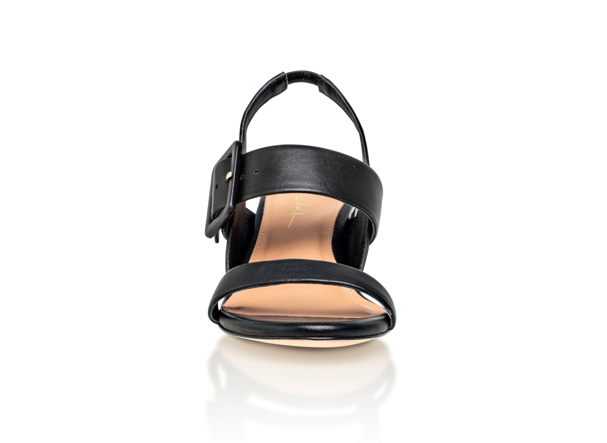 Joan Oloff Greyson Black Luxury Kid Nappa