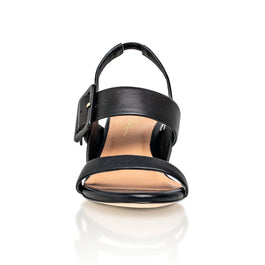 Joan Oloff Greyson Black Luxury Kid Nappa