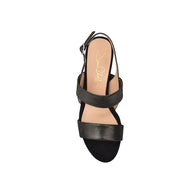 Joan Oloff Fortune Black Shimmer Suede