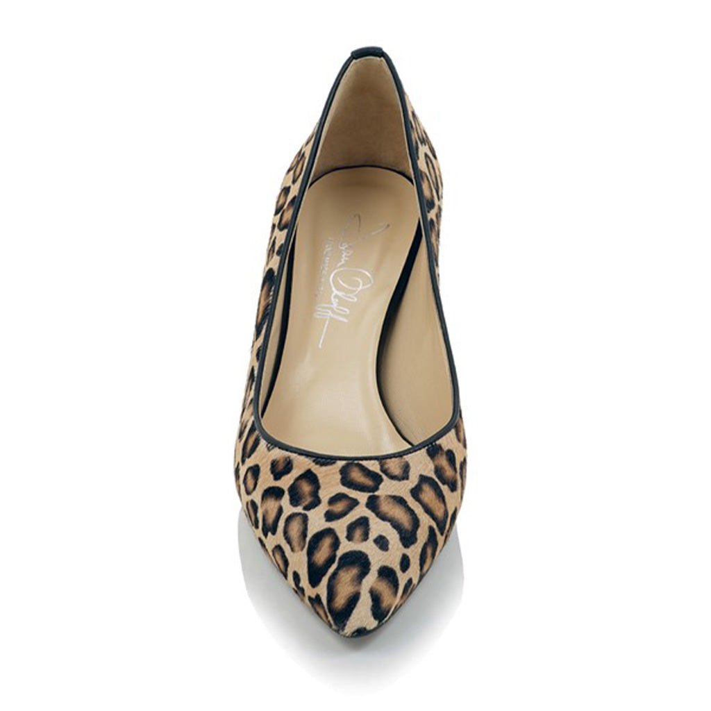 Joan Oloff Callie Leopard Hair Calf