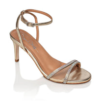 Joan Oloff Fame Gold Metallic Luxury Kid Nappa
