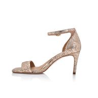 Joan Oloff Simone Champagne Metallic Snake