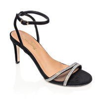 Joan Oloff Fame Black Kid Suede