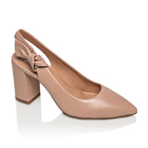 Joan Oloff Daphne Taupe Luxury Kid Nappa