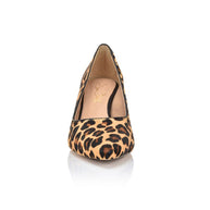 Joan Oloff Deborah Leopard Lux Hair Calf