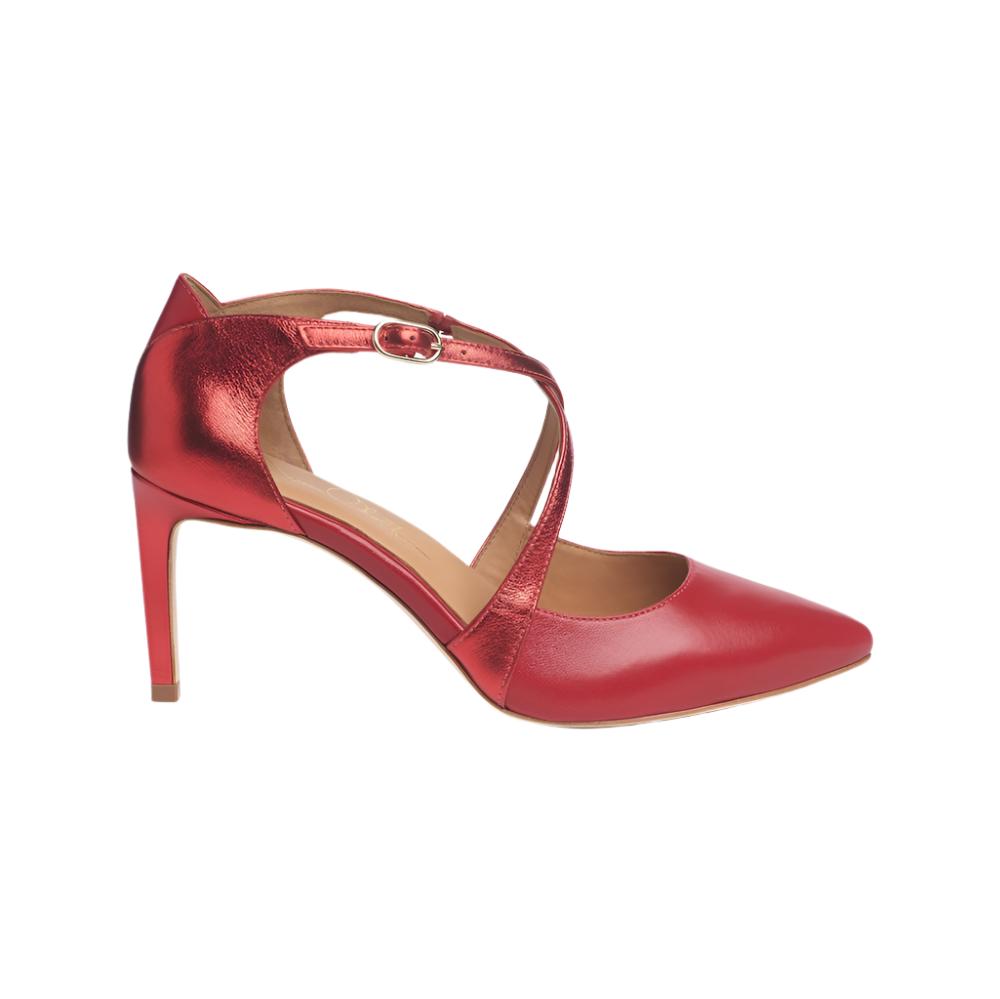Joan Oloff Desire Metallic Red