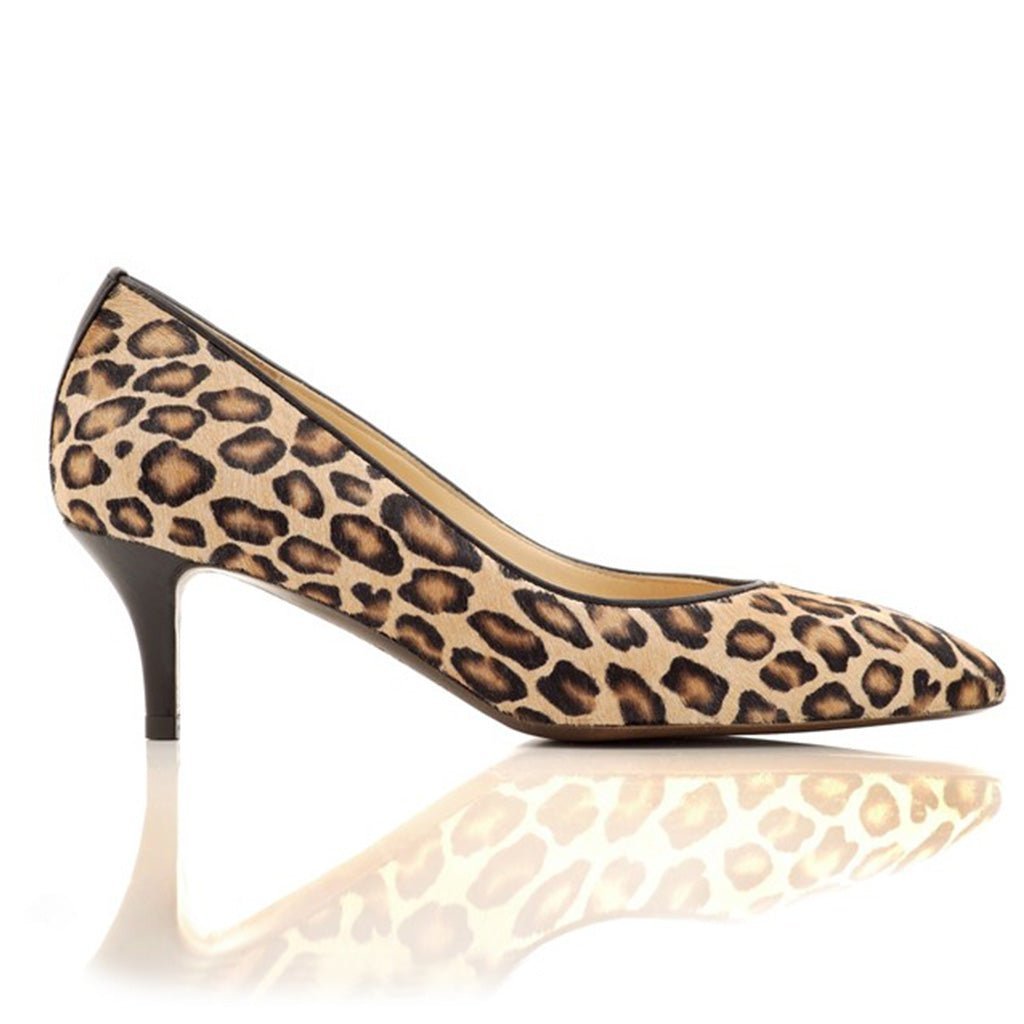 Joan Oloff Callie Leopard Hair Calf