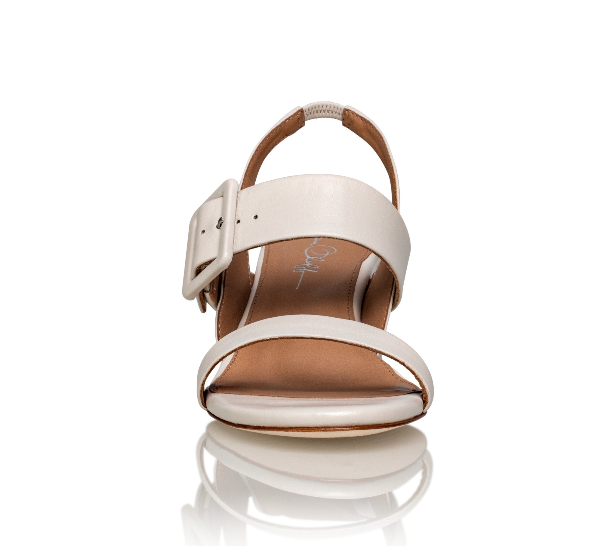 Joan Oloff Greyson Off White Luxury Kid Nappa