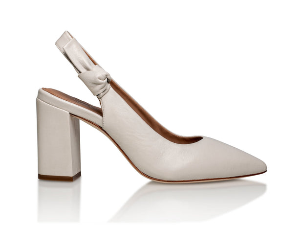 Joan Oloff Daphne Off White Luxury Kid Nappa
