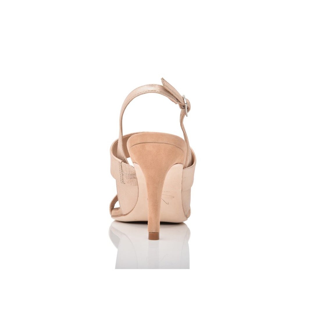 Joan Oloff Fortune  Fawn Shimmer Suede