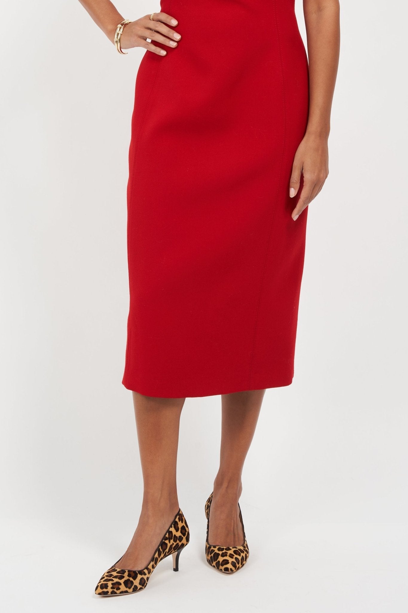 Joan Oloff Callie Leopard Hair Calf