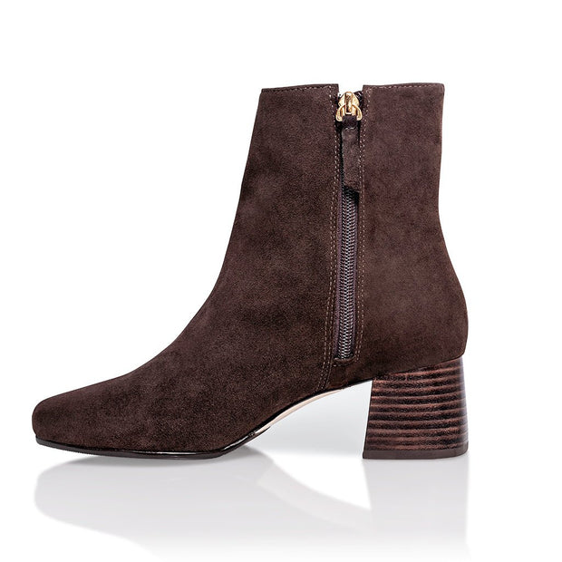 Joan Oloff Arina Bootie Cafe Kid Suede