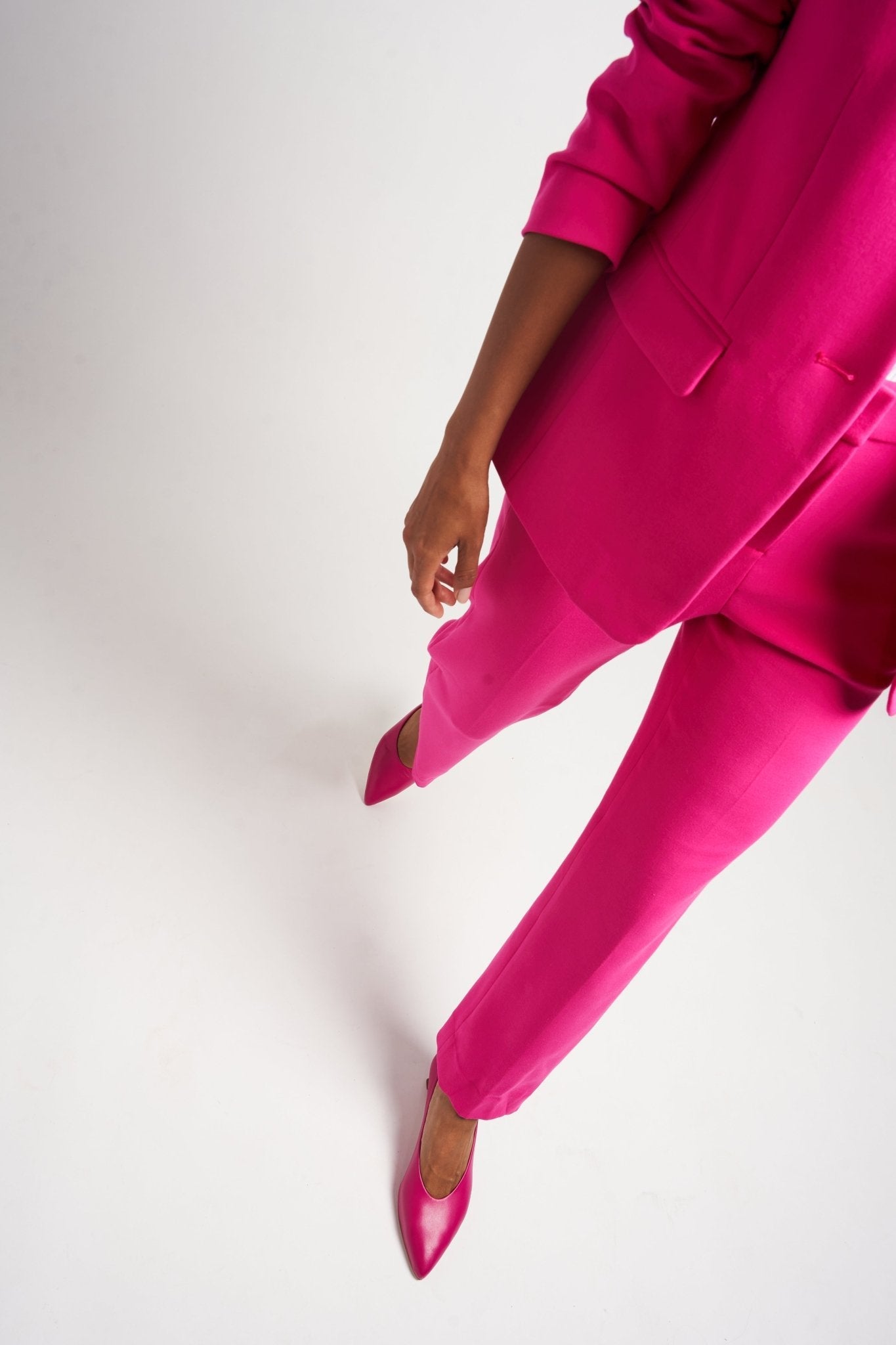 Joan Oloff Celine Pink Nappa