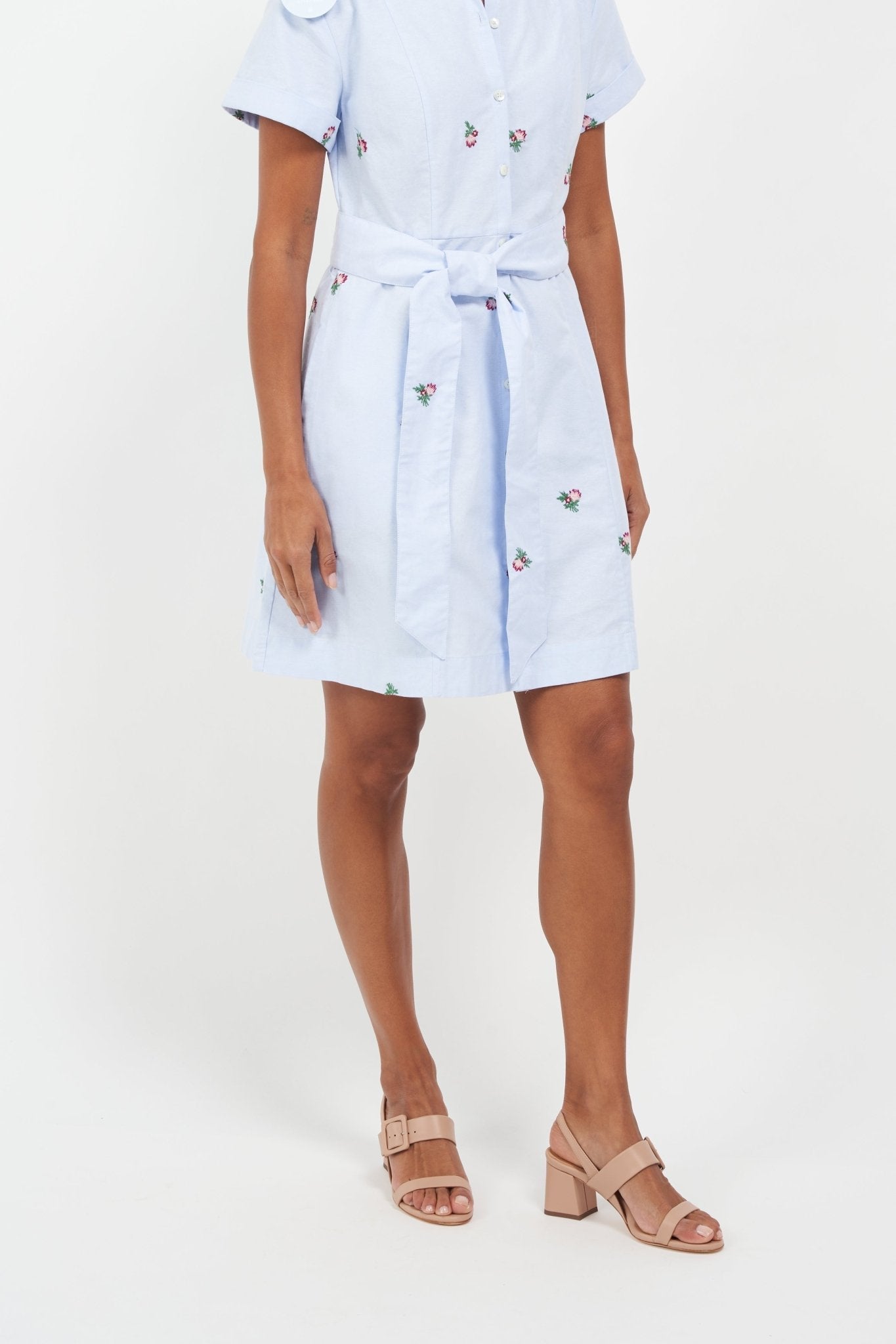 Joan Oloff Greyson Taupe Luxury Kid Nappa