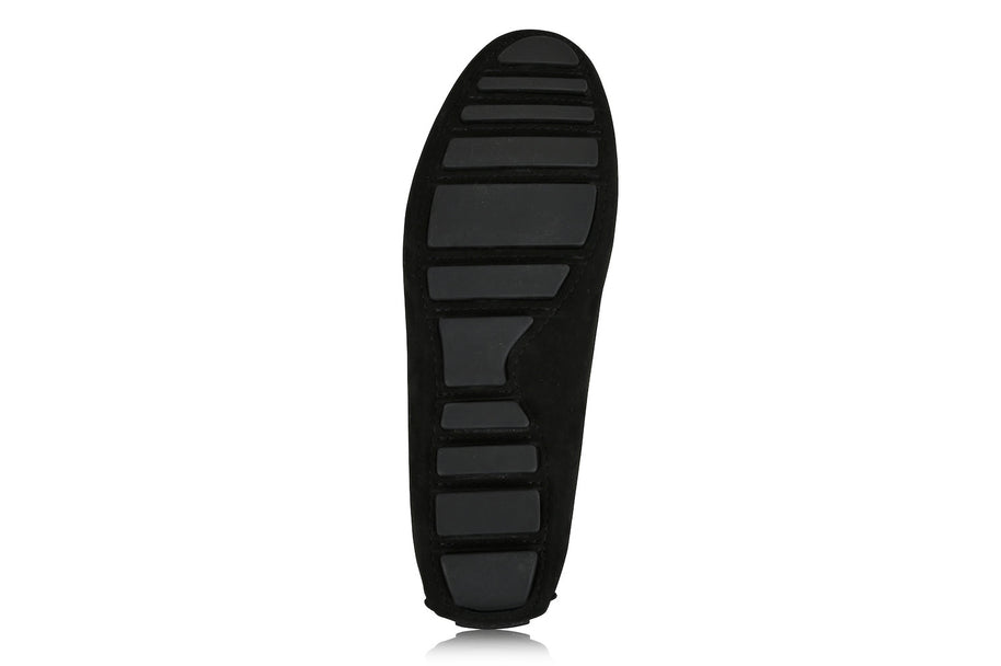 Joan Oloff Piper Black Nubuck/Black Leather