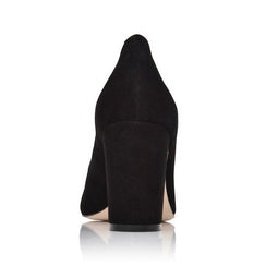 Joan Oloff Riley Black Kid Suede