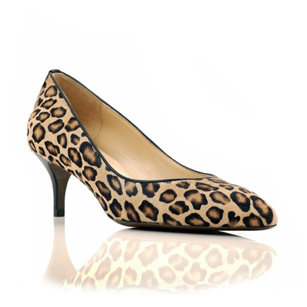 Joan Oloff Callie Leopard Hair Calf