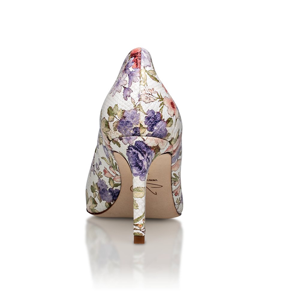 Joan Oloff Deborah 2.0 Floral Luxury Kid Nappa