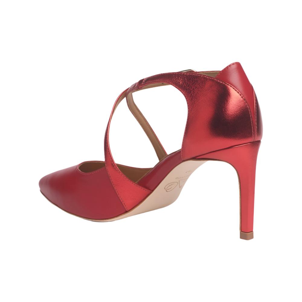Joan Oloff Desire Metallic Red