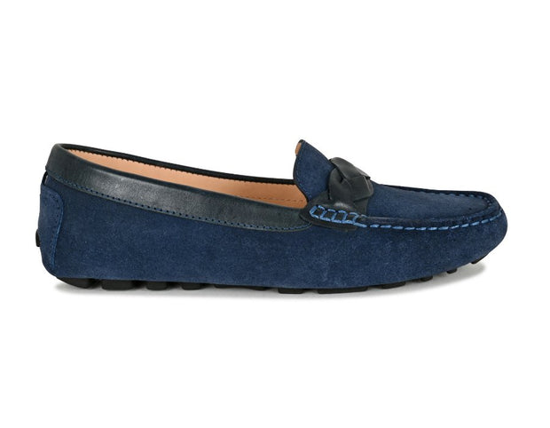 Joan Oloff Piper Navy Nubuck/Navy Leather