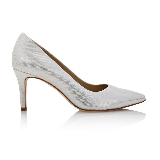 Joan Oloff Deborah Silver Mesh Leather