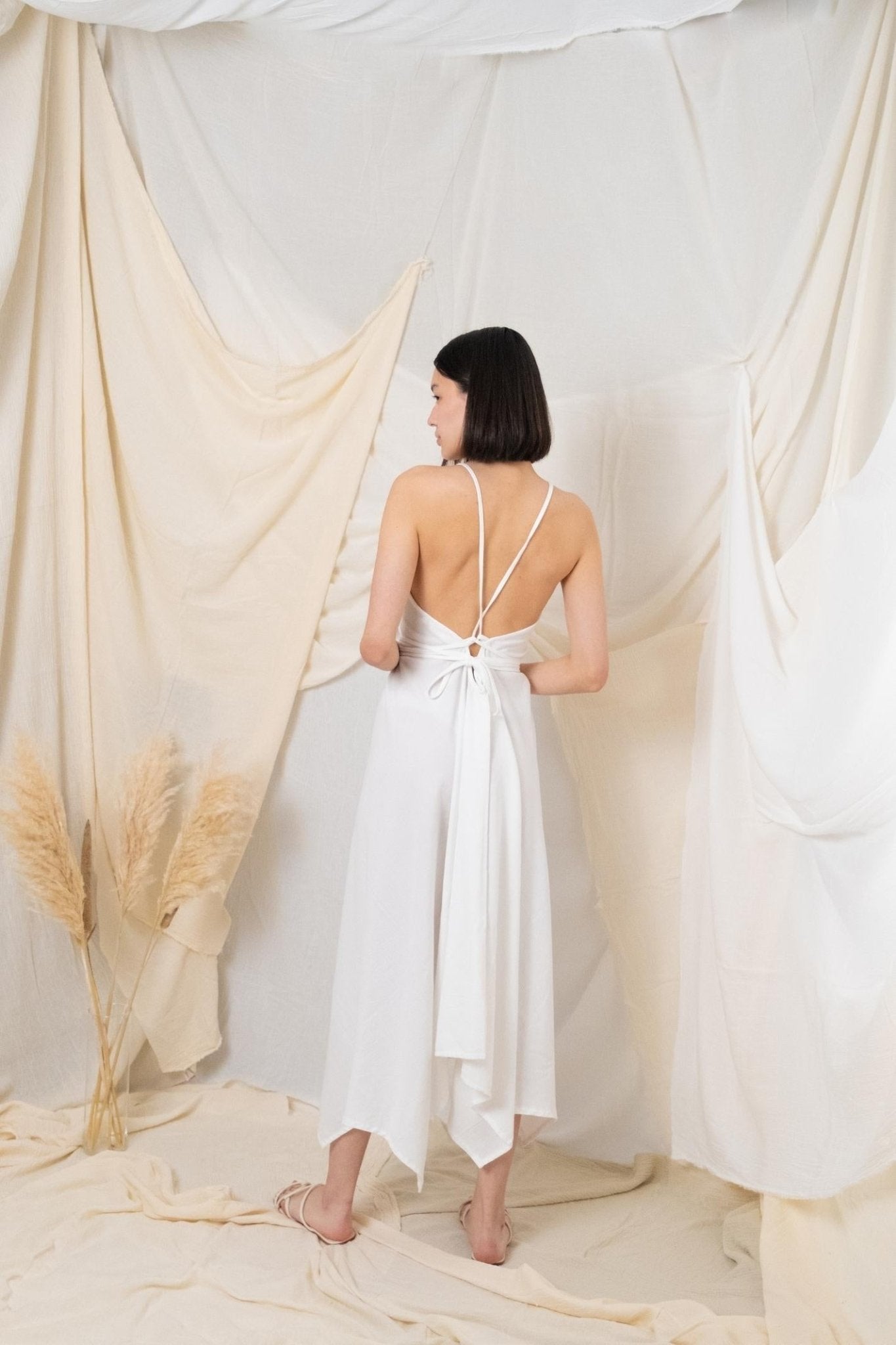 Sage Maxi Dress - White
