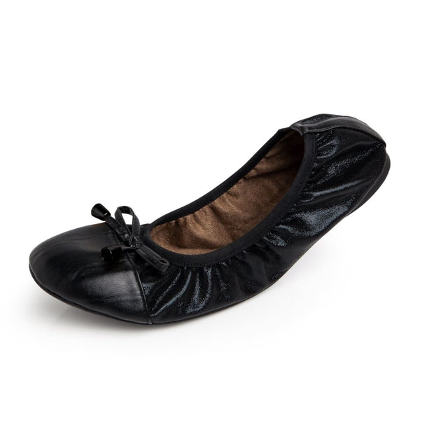 Talaria Premium Black Flats