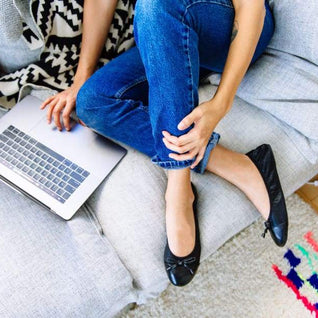 Talaria Premium Black Flats