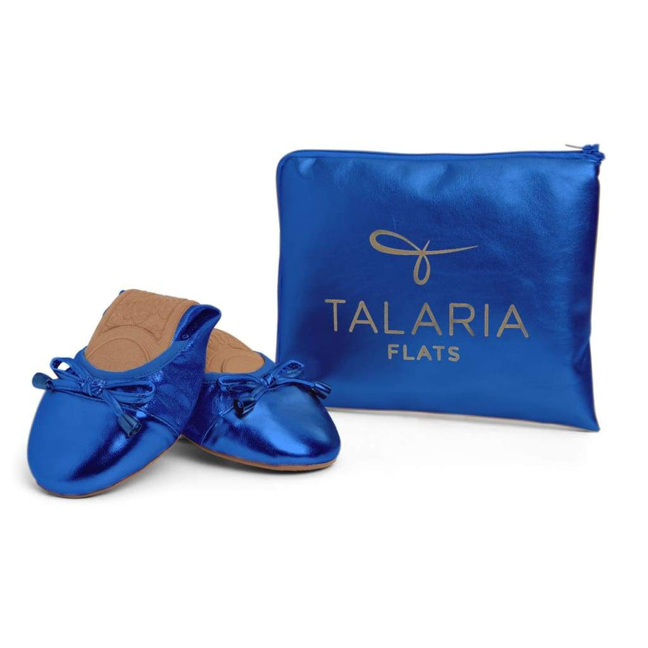 Talaria Premium Cobalt Blue Flats