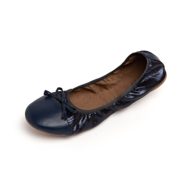 Talaria Premium Navy Blue Flats