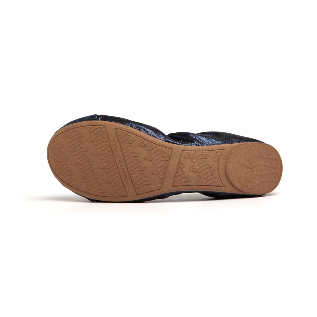 Talaria Premium Navy Blue Flats