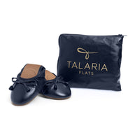 Talaria Premium Navy Blue Flats