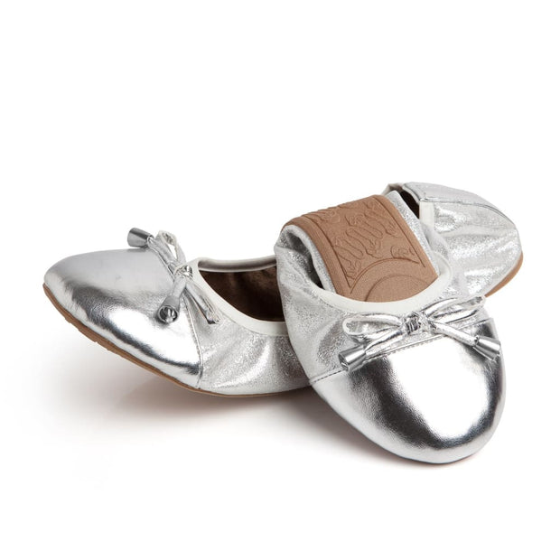 Talaria Premium Silver Flats